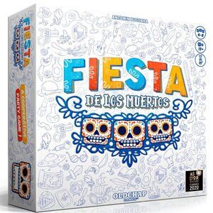3/$88❤️FIESTA DE LOS MUERTOS French version board game Asmodee Oldchap Games